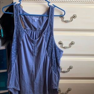 AE tank with floral detail!